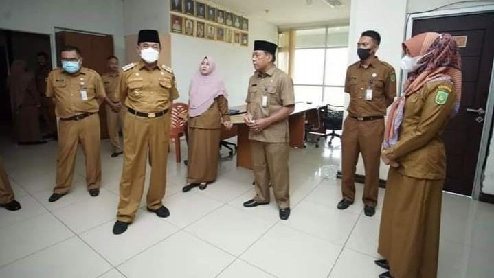 Bupati HM Wardan Sidak Kehadiran ASN