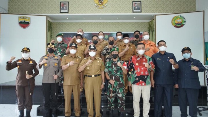 TTMD Imbangan Kodim 314/Inhil Dibuka Bupati HM Wardan