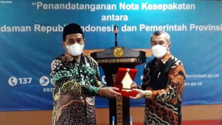 Gubri Jalin Kerja Sama Khusus dengan Ombudsman RI Cegah Maladministrasi Gubri Jalin Kerja Sama Khusus dengan Ombudsman RI Cegah Maladministrasi