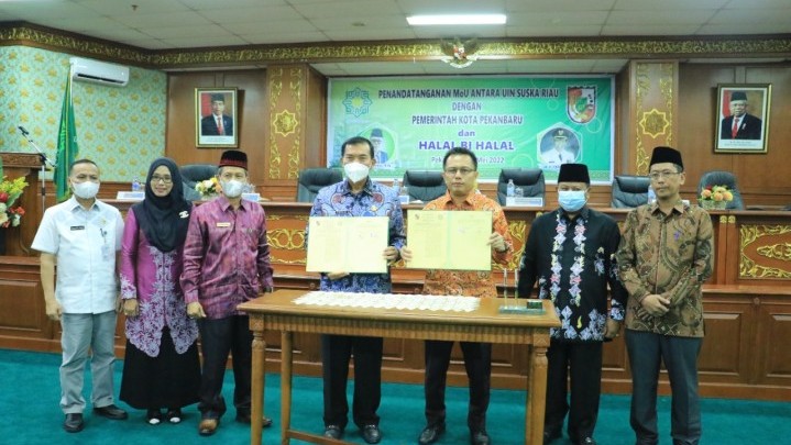 Hadapi Tantangan dan Peluang Global, Pemko Pekanbaru Buat Nota Kesepahaman dengan UIN Suska