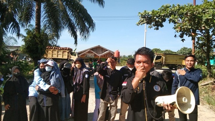 Minta Audensi Terkait Dana CSR, IMPPAK Dilarang Masuk PT SJI Nusa Coy