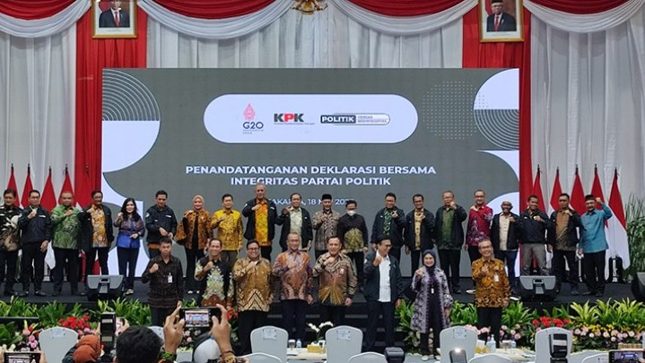 Ketua KPK Ceramahi Petinggi 20 Parpol Ketua KPK Ceramahi Petinggi 20 Parpol