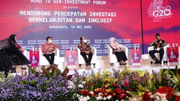 Jadi Pembicara pada Forum Presidensi G20, Bupati Alfedri Paparkan Investasi Hijau