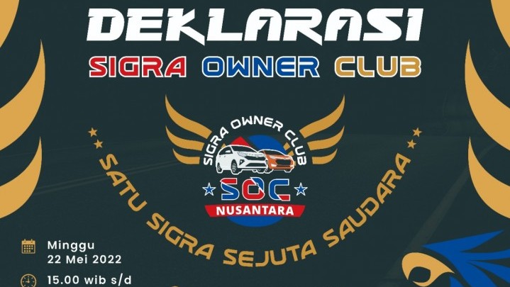 Pertama di Indonesia, Sigra Owner Club (SOC) Nusantara Dideklarasikan di Pekanbaru