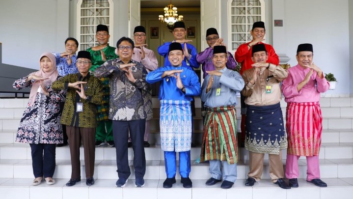 Program Desa Cantik, Kepala BPS RI Kunjungi Siak