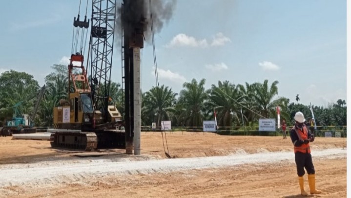 Ini Capaian Pembangunan Proyek Sistem Penyediaan Air Minum Pekanbaru-Kampar