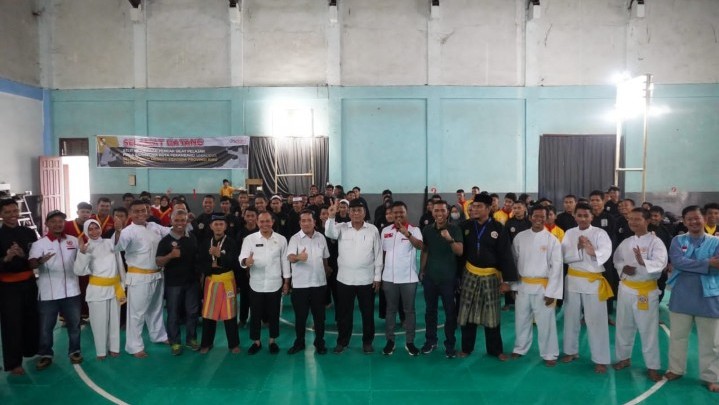 Kejuaraan Pencak Silat Pelajar Dihadiri Ketua KONI Pekanbaru