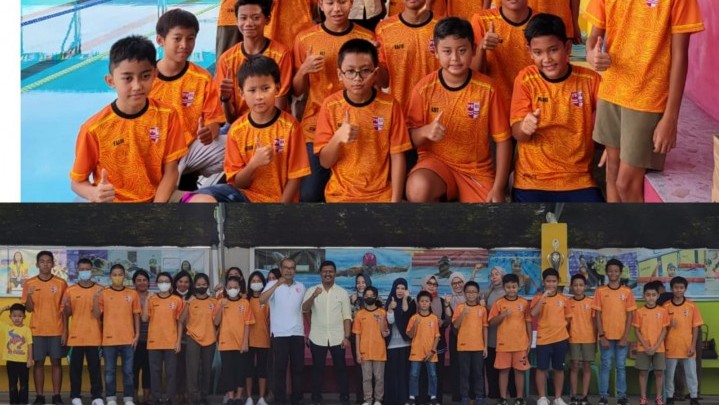 Jelang Porprov, Ketua KONI Pekanbaru Tinjau Latihan Atlet Renang di Rumbai Timur