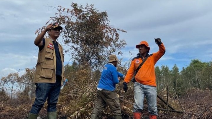 Berkat Kerja Keras Tim, Karhutla di Pelintung Dumai Berhasil Padam