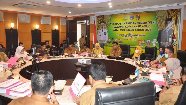 Penilaian Kota Layak Anak Tahun Ini, Pemko Pekanbaru Optimis Penilaian Kota Layak Anak Tahun Ini, Pemko Pekanbaru Optimis