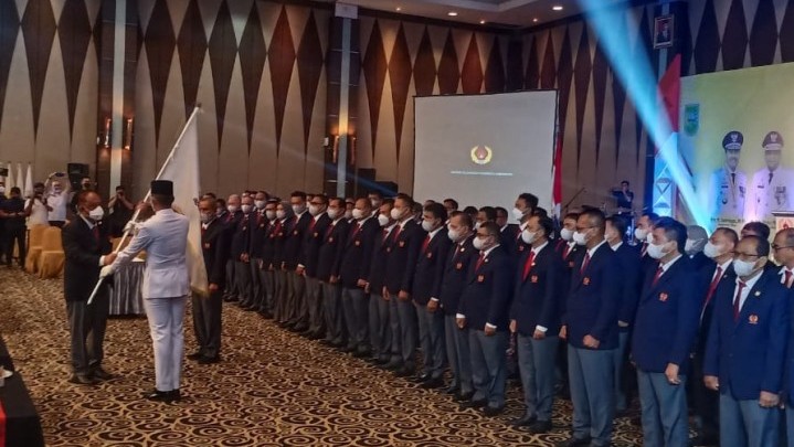 Pengurus KONI Riau Dilantik, Iskandar Husein Mengaku Sudah Membahas Pekerjaan Prioritas Pengurus KONI Riau Dilantik, Iskandar Husein Mengaku Sudah Membahas Pekerjaan Prioritas