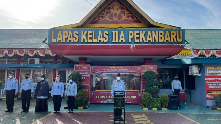 Lapas Kelas II A Pekanbaru Kembali Buka Layanan Penitipan Paket Makanan