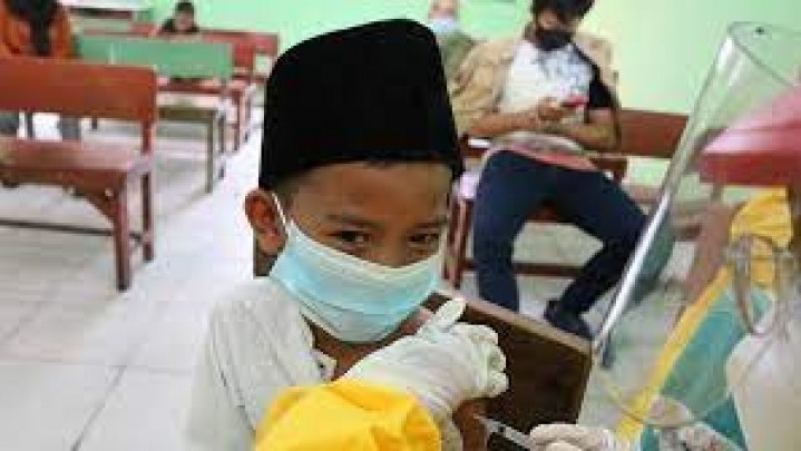 Baru 52,97 Persen Capaian Vaksinasi Dosis Kedua Usia Anak-anak di Riau Baru 52,97 Persen Capaian Vaksinasi Dosis Kedua Usia Anak-anak di Riau