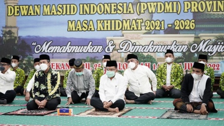 Pengurus DMI Riau Dilantik Ketum Jusuf Kalla