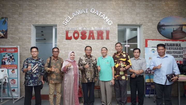 Di Pra Penas, Bupati HM Wardan Sambangi Ketua KBB