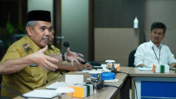 Pemkab Kampar Mengaku Komitmen Bangun Desa Terisolir Di Kampar Kiri Hulu