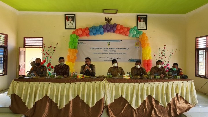 Ini Desa Pelopor Listrik Pintar di Rokan Hulu