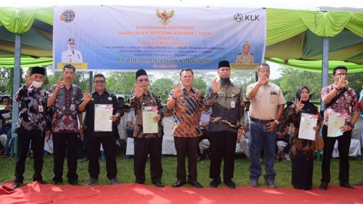 Retribusi TORA di Bengkalis 2022 Tersebar di Tiga Kecamatan