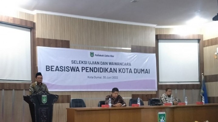 Program Beasiswa Sampai Tamat di PCR, Pemko Dumai Pilih 15 Orang Program Beasiswa Sampai Tamat di PCR, Pemko Dumai Pilih 15 Orang