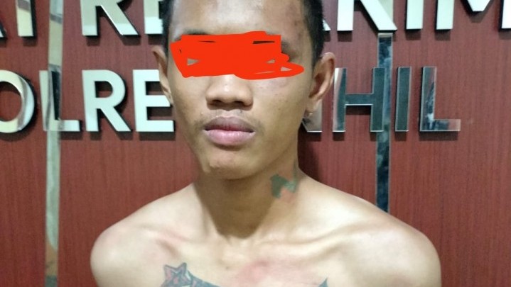 Berani Curi Gitar hingga Tabung Gas, Pemuda di Tembilahan Ini Terpaksa Menginap di Sel