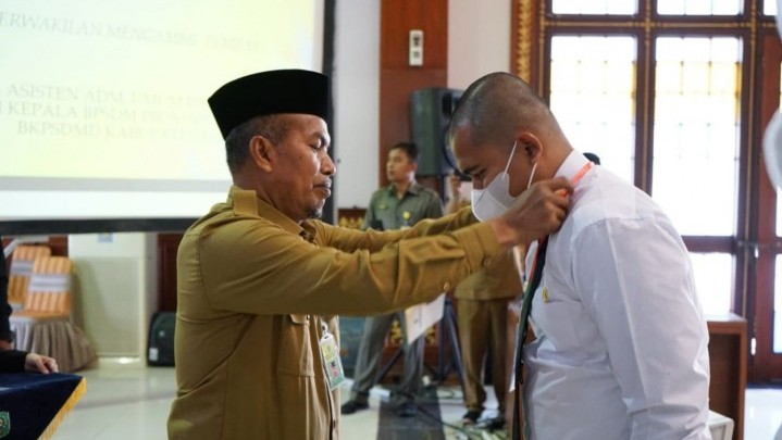 Asisten III Sekdakab Siak Buka Pelatihan Dasar 73 orang CPNS