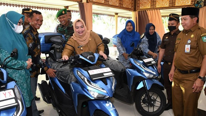 Belum Semua Penyuluh KB di Bengkalis Dapat Sepeda Motor Dinas