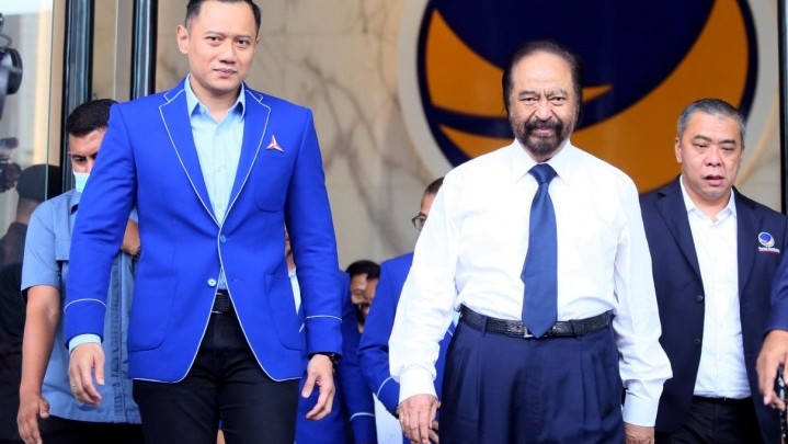 Klaim Politisi Demokrat: Surya Paloh Dorong AHY Maju Pilpres Klaim Politisi Demokrat: Surya Paloh Dorong AHY Maju Pilpres