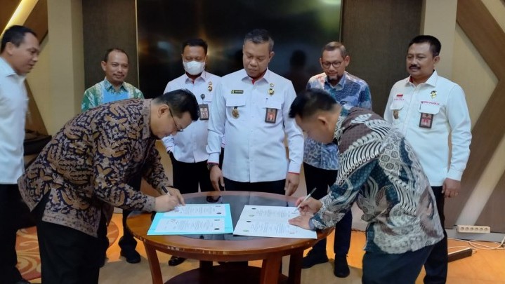 Pemkab Siak MoU dengan Kemenkopolhukam Terkait Pengelolaan Pelabuhan Tanjung Buton