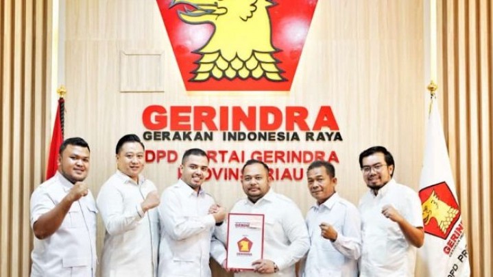 Resmi Nakhodai DPC Gerindra Pekanbaru Andri Midun Siap Menangkan Pemilu 2024