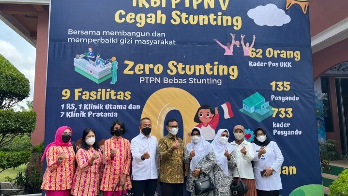 Komitmen PTPN V Cegah Stunting di Bumi Lancang Kuning Diapresiasi BKKBN RI Komitmen PTPN V Cegah Stunting di Bumi Lancang Kuning Diapresiasi BKKBN RI