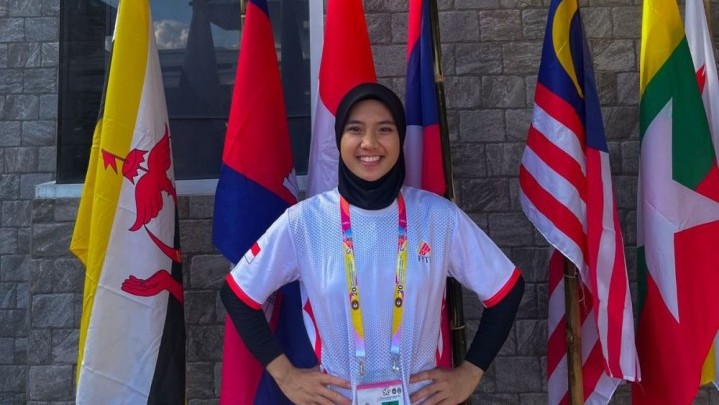 Puji Lestari Atlet Panjat Tebing Indragiri Hulu Juara Asean University Games Puji Lestari Atlet Panjat Tebing Indragiri Hulu Juara Asean University Games
