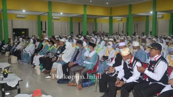 Jemaah Haji Asal Inhil Tiba di Tanah Air Jemaah Haji Asal Inhil Tiba di Tanah Air