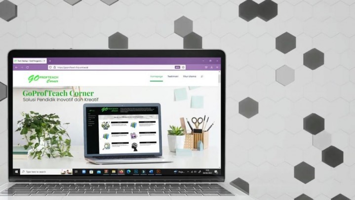 Inovasi, Website GoProfTeach Corner Diluncurkan HPPBI Riau Kepri