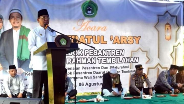 Di Ponpes Daarul Rahman, Bupati Titip Pesan Khusus
