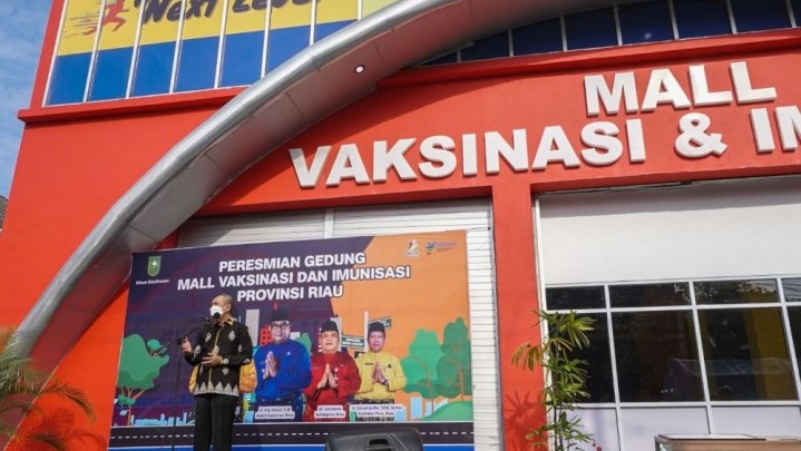 Riau Miliki Mall Vaksinasi Pertama di Indonesia Riau Miliki Mall Vaksinasi Pertama di Indonesia