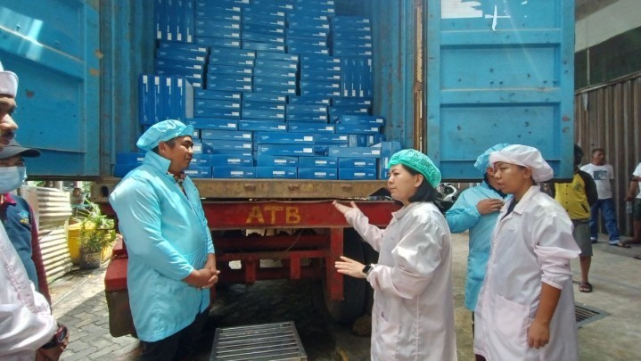 Ikan Fillet Beku Diekspor dari Bintan ke Australia Ikan Fillet Beku Diekspor dari Bintan ke Australia