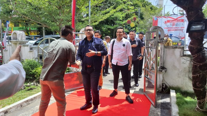 Bupati Rohil Terima Kunjungan Menantu Wapres RI