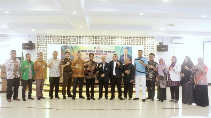 Saat Muscab IDI Rohil, Wabup Sulaiman Akui Masih Kekurangan Fasilitas Kesehatan