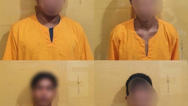 Empat Anak di Bawah Umur Pelaku Pengeroyokan Diringkus Polres Inhil Empat Anak di Bawah Umur Pelaku Pengeroyokan Diringkus Polres Inhil