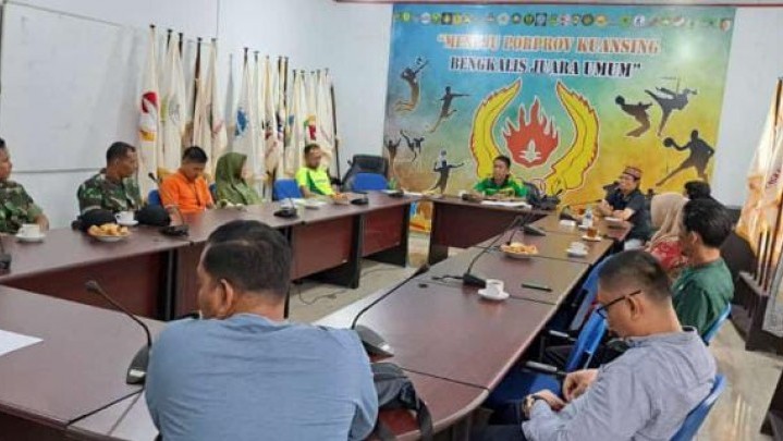 KONI Bengkalis Persiapkan Anggaran Songsong Prestasi di Porprov Kuansing KONI Bengkalis Persiapkan Anggaran Songsong Prestasi di Porprov Kuansing