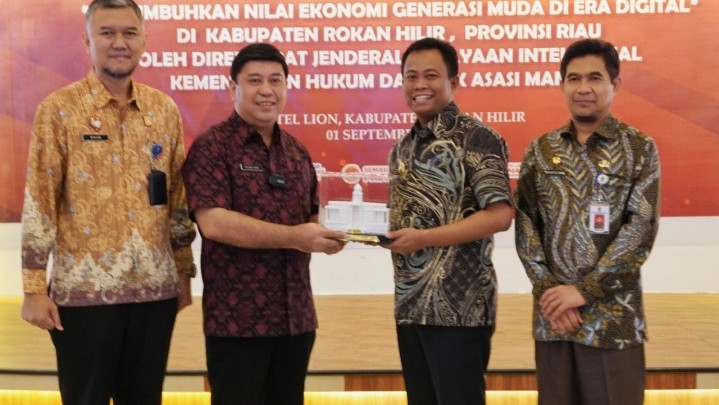 Produk UMKM Rohil Didorong Kemenkumhan untuk Didaftarkan