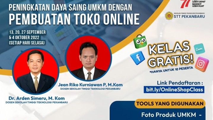 Pemko Pekanbaru akan Gelar Pelatihan Pembuatan Toko Online Bagi UMKM, Simak Info Lengkapnya Pemko Pekanbaru akan Gelar Pelatihan Pembuatan Toko Online Bagi UMKM, Simak Info Lengkapnya