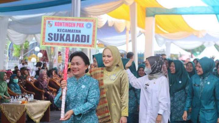 Seribu Lebih Kader TP PKK Ramaikan Jambore Tingkat Kota Pekanbaru