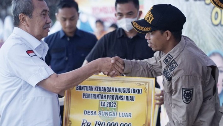 Desa Sangat Tertinggal Diklaim Gubri Syamsuar Tersisa 24 Desa