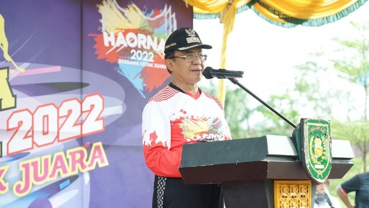 Jelang Porprov, Bupati HM Wardan Minta Atlet Lebih Giat Latihan Jelang Porprov, Bupati HM Wardan Minta Atlet Lebih Giat Latihan