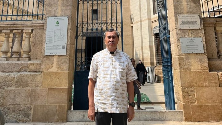 Singgah di Mesir, Gubri Syamsuar Ziarah ke Makam Imam Syafi'i Singgah di Mesir, Gubri Syamsuar Ziarah ke Makam Imam Syafi'i