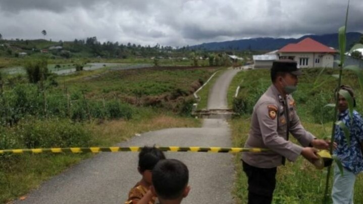 Hujan Deras, Jembatan di Solok Ambalas Hujan Deras, Jembatan di Solok Ambalas
