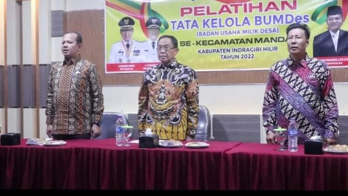 Pelatihan Tata Kelola, BUMDes Diminta Bupati HM Wardan Berinovasi