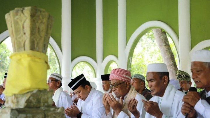 Mengenang Jasa Para Sultan, Pejabat Pemkab Siak Ziarah Kubur
