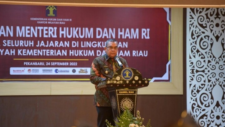 Wagubri Punya Harapan Khusus dengan Kunker Menkumham di Riau Wagubri Punya Harapan Khusus dengan Kunker Menkumham di Riau